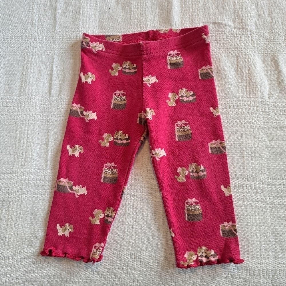 Gymboree girls 6-12 months puppy leggings
